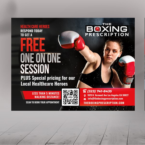 Postcard for Healthcare Hero Promotion