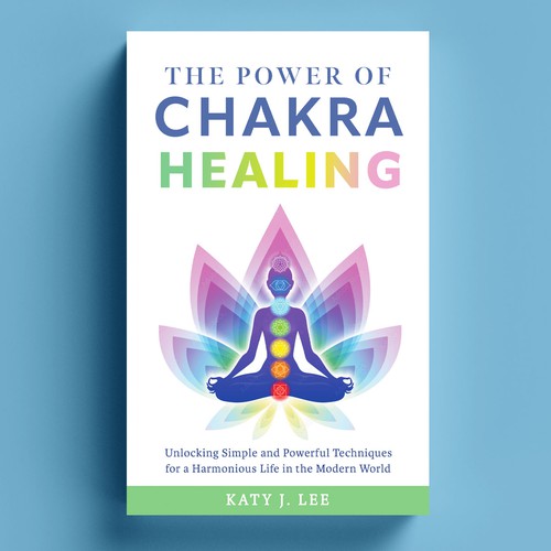 🔥🔥-=  UNIQUE CHAKRA HEALING KDP Ebook Cover =- 🔥🔥 Design by Elvie Designs