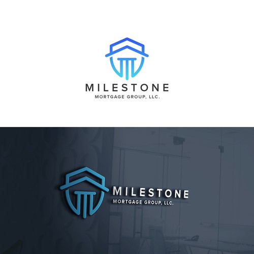 Milestone Mortgage Logo Design by erenalkan