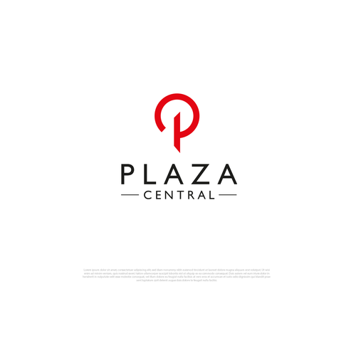 Logotipo Plaza Central Design by reflect the style ™