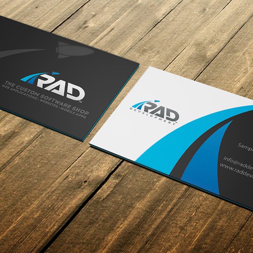Design A Software Company Business Card You Can't Stop Looking At!! Design by conceptu