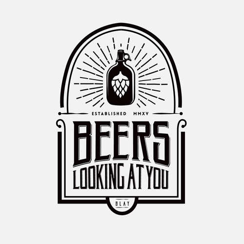Design di Beers Looking At You needs a brand/logo as timeless as the inspirational movie! di EARCH