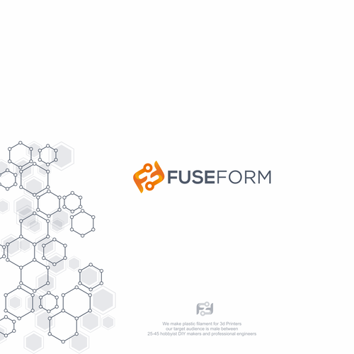 Complete Logo  and Artsy Techy identity for 3d Printer Filament company Design by deCEE