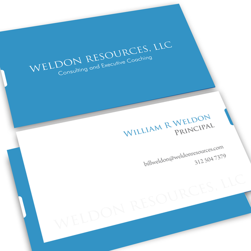 Create the next business card for WELDON  RESOURCES, LLC Design por f.inspiration