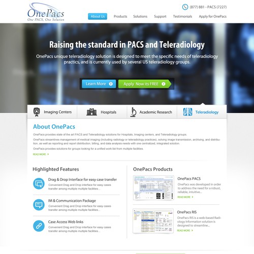 Web page design contest entry by AxilSolutions