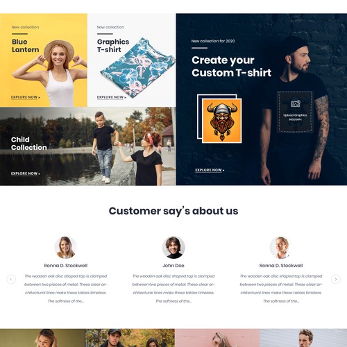 Designs | Fun desing for a new t-shirt and custom apparel website | Web ...