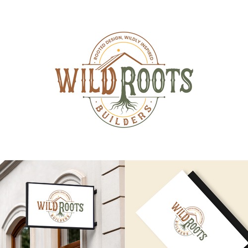Design di Logo for Wild Roots Builders – Eco-Friendly, Whimsical Outdoor Spaces di websmartusa