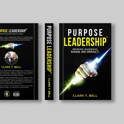 Purpose Leadership Book Cover Design by H_IMAM