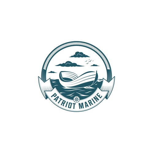 New marine repair company needs a modern classic logo. Design by RobiSugar™