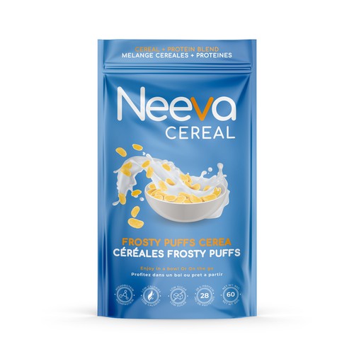 SIMPLE Yet FUN Pouch Design for On-The-Go CEREAL Design von Dimario Moretti
