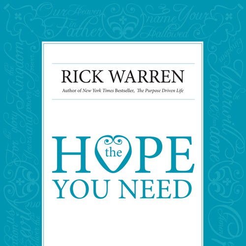 Design Rick Warren's New Book Cover Design réalisé par ksawrey