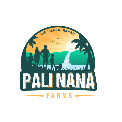 A Logo for a Sustainable Family Farm in Hawaii that Provides Agra-tours Design by >>Jelena<<