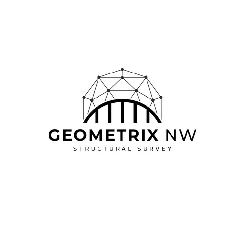 Bridge Construction Logo for Geometrix NW Design by Midas™ Studio`s