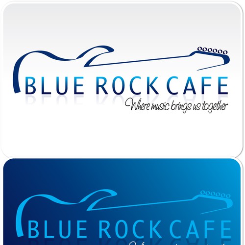 logo for Blue Rock Cafe Design von SweetBerry