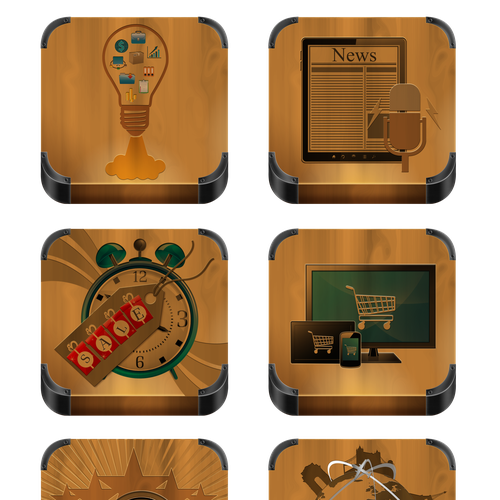Design di Create attractive 8 icons (+8 through 1-to-1 project) for augmented
reality scanning purposes di JohanP