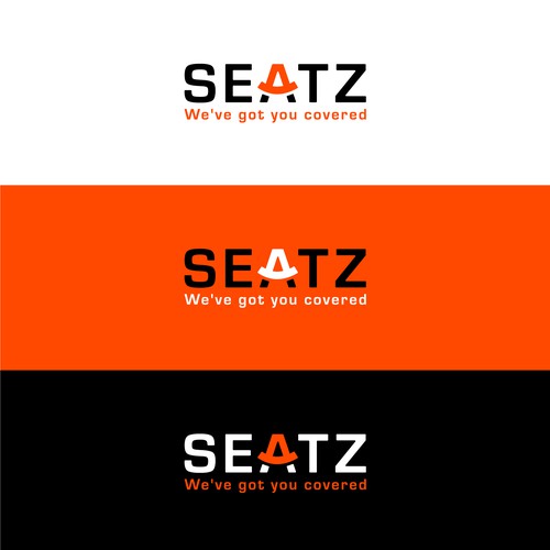 strong logo for repair and installation of commercial seating Design by Megades!gn