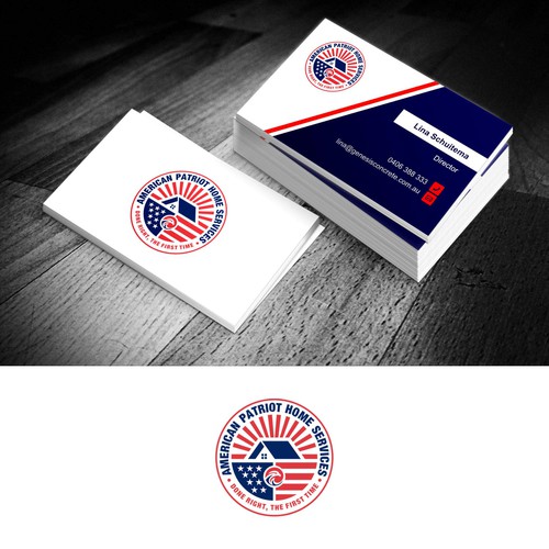 Design a unique, patriotic logo for a patriotic company serving patriotic communities! Design by baiqnuril