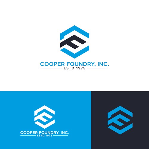 50 YEAR FOUNDRY LOGO|EMBLEM REDESIGN Design by rouf_art