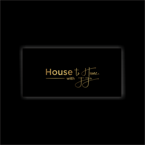 "House to Home with JJ" REAL ESTATE AGENT LOGO!! Design by MG86"