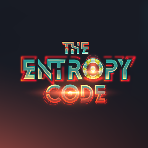 "What is the meaning of Life? Are we mere simulations?" Find Out! MOVIE TITLE CARD for "The Entropy Code" Design by MINTZ ®