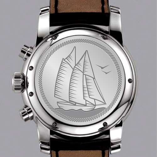 Engraved case back design wanted to upcoming watch model Design by iTake