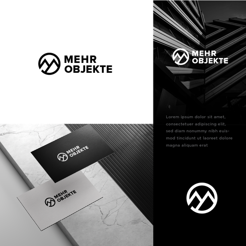 Corporate identy and logo for real estate marketing agency Design by FxFactor™