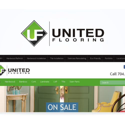 Creative Logo design for a high-end flooring business Design by wali99