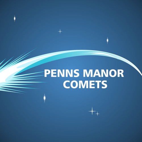Create a Brand Logo for the 'Penns Manor Comets' with Comet logo! Diseño de Z E N