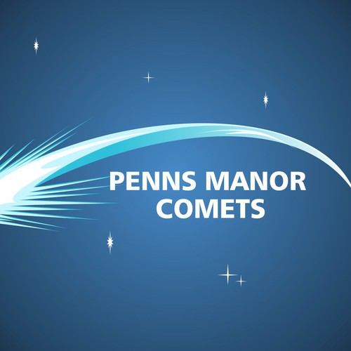 Create a Brand Logo for the 'Penns Manor Comets' with Comet logo! Design by Z E N