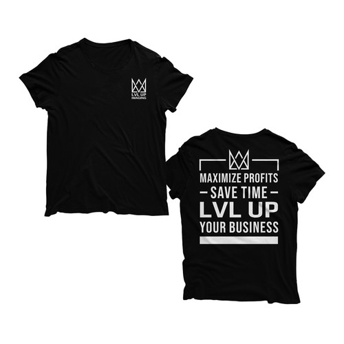 New Shirt Design for LVL Up Imaging Design réalisé par -Diamond Head-