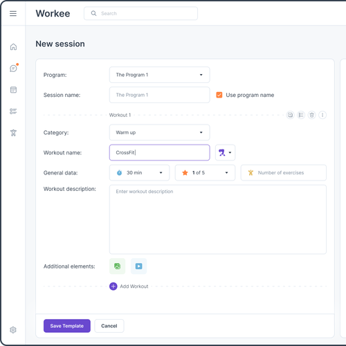 Website Design for a Personal Trainer Workout Platform Design by FaTiH™