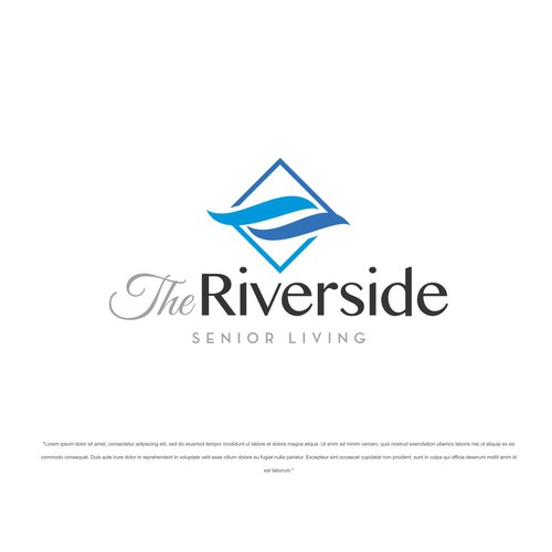Logo icon for The Riverside Senior Living Diseño de Chilmi Fahruzi