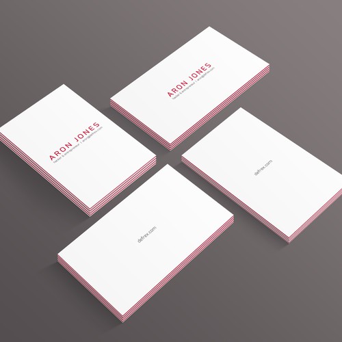 Create an elegant business card for an entrepreneurial hacker Design by MirelaS