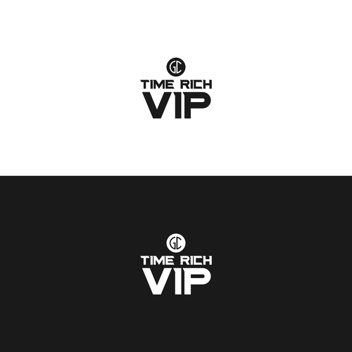Time Rich VIP Logo Design by lancarmenang