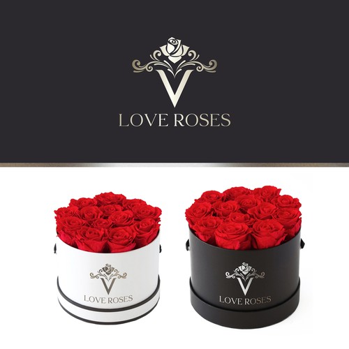 Luxury Real  Roses startup needs logo Design by T-Design