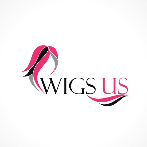 Hair wig logo sale