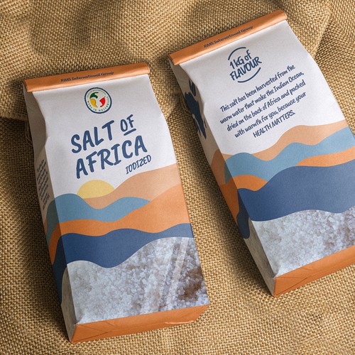 We need a creative designer, who can give us a premium and economi salt package yet not boring Design by Vida Estudio