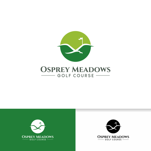 Golf Course Logo - Osprey Meadows Golf Course at Tamarack Design by onder