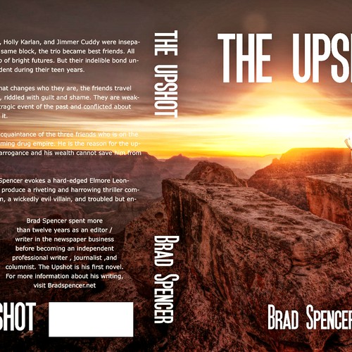 Book cover for a riveting suspense/thriller/crime novel Design by ilyasshoppus