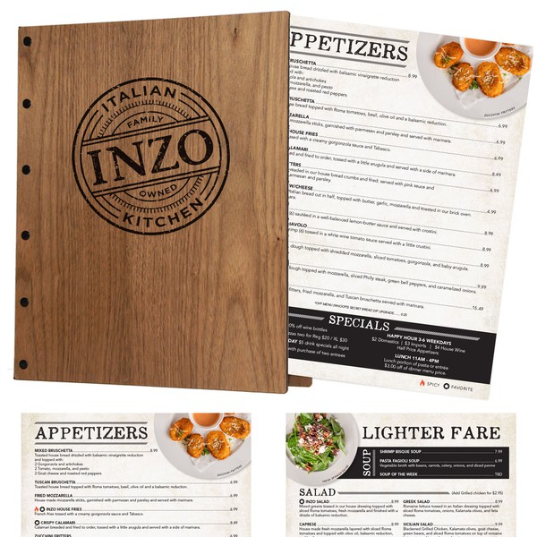 Design by Jenna Lynn Design titled "Italian Restaurant Design"