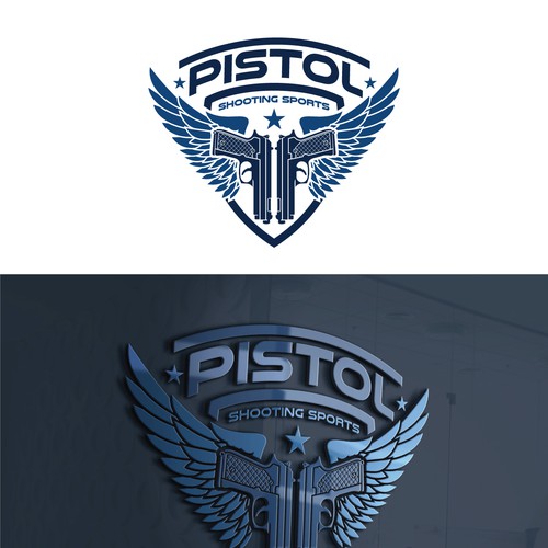 Logo - Pistol Shooting Sports Design by ✅ LOGO OF GOD ™️