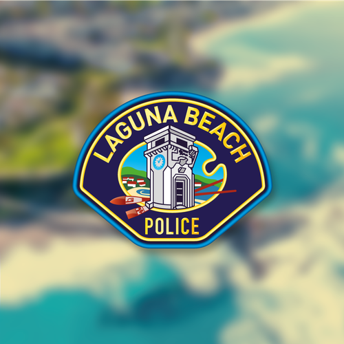 Diseño de Laguna Beach Police Department Logo de Mr. CAD