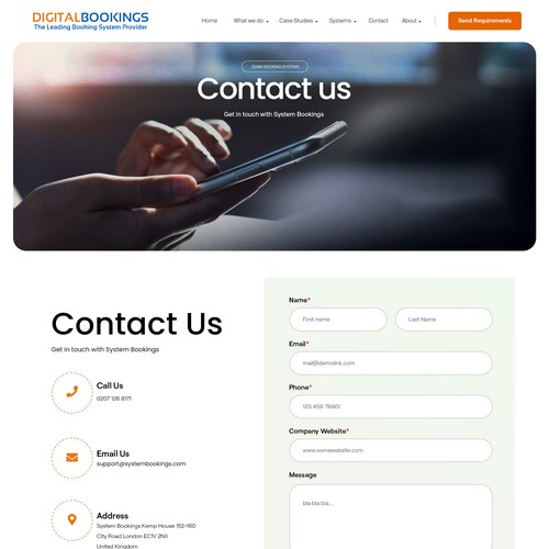 Design our Dubai website Design by Isaac Creative