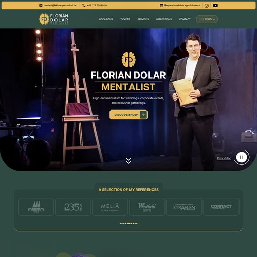 Web page design contest entry by FixInc