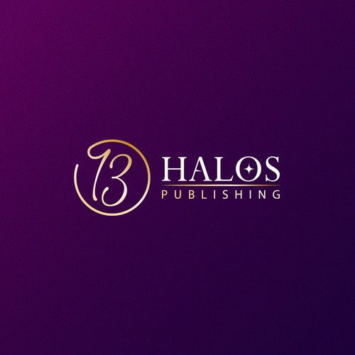 13 Halos Publishing logo Diseño de CU4TRO ™