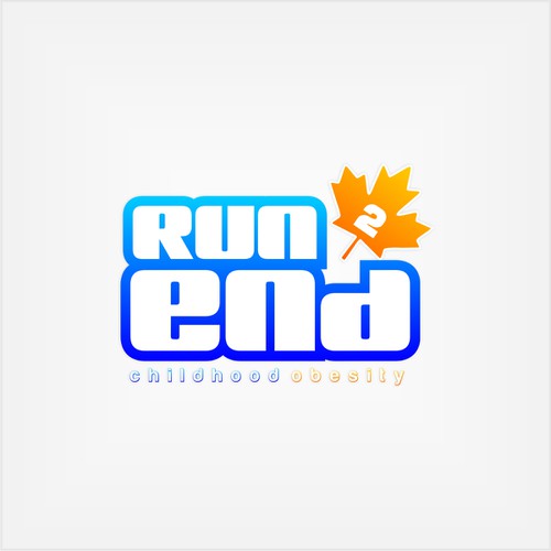 Run 2 End : Childhood Obesity needs a new logo Diseño de rezarereza