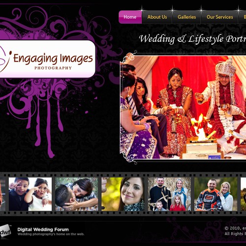 Wedding Photographer Landing Page - Easy Money! Design by creative-9