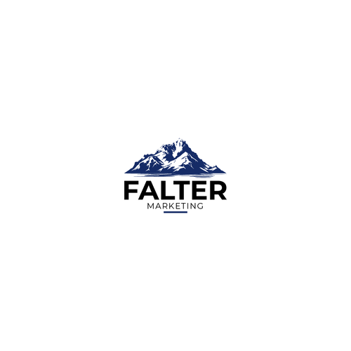 Falter Marketing Logo Design by Maju Mapan Jaya