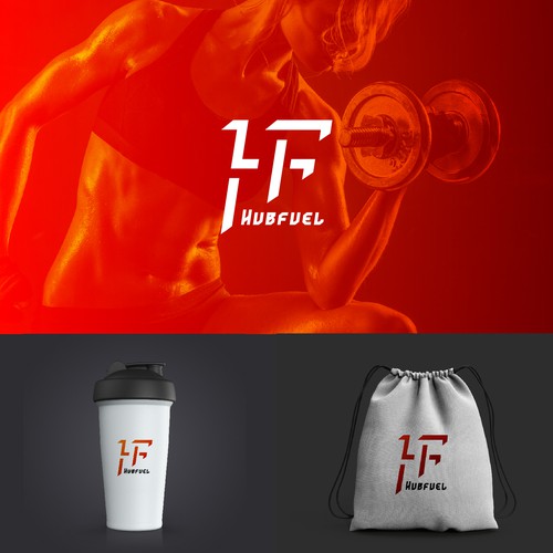 HubFuel for all things nutritional fitness Design por Yellowtooth Creative