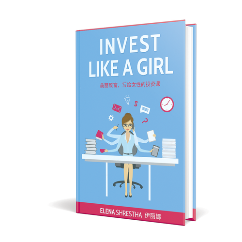 Book Cover for Teaching Girls to Invest Design by belencann